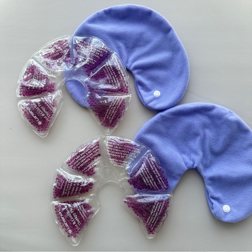 Lansinoh Breast Therapy Packs with Soft Covers, Hot and Cold Breast Pads